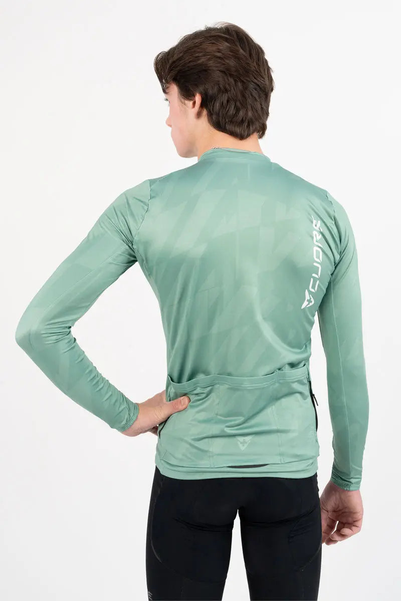 Silver Midweight Jersey - Mint - CUORE of Switzerland
