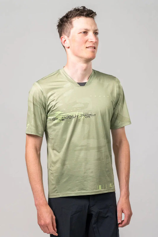 Trail Jersey 2.0 - Moss - CUORE of Switzerland
