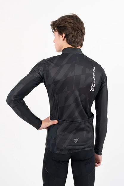 Silver Active Shield Jersey - Black - CUORE of Switzerland