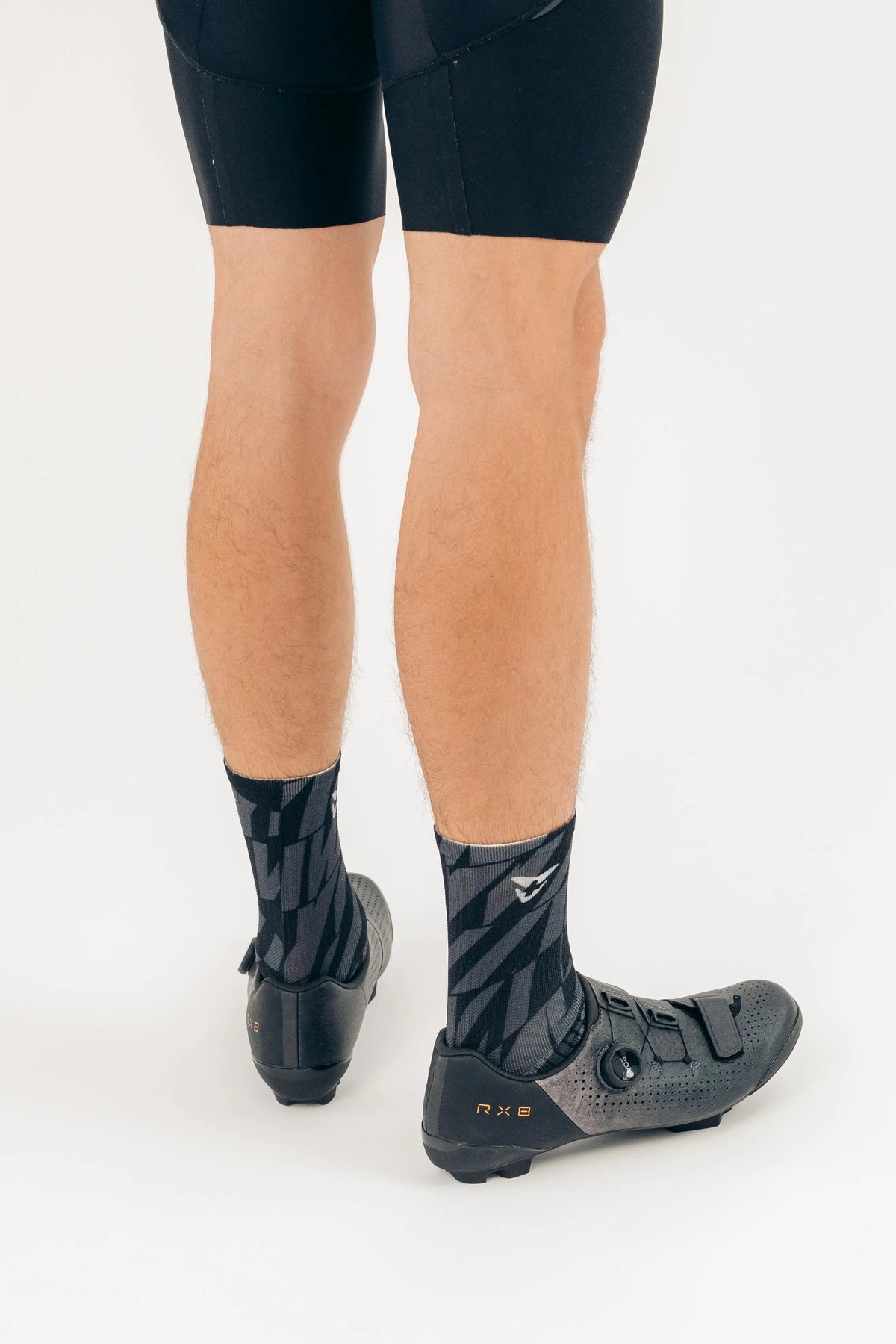 Midweight Tall Socks - Black - CUORE of Switzerland