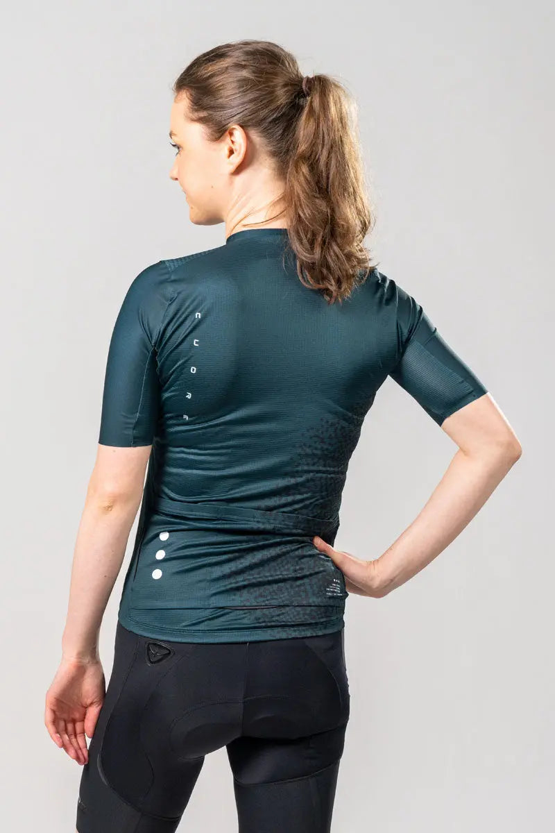 Silver Race Jersey 2.0 - Blue - CUORE of Switzerland