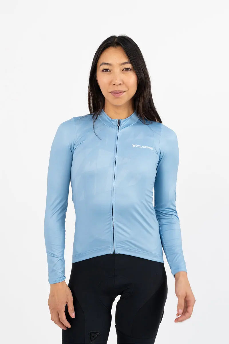 Silver Midweight Jersey - Glacier - CUORE of Switzerland