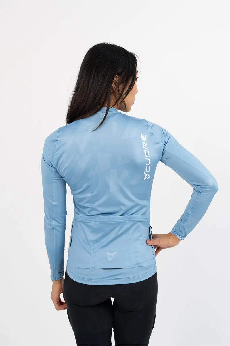 Silver Midweight Jersey - Glacier - CUORE of Switzerland